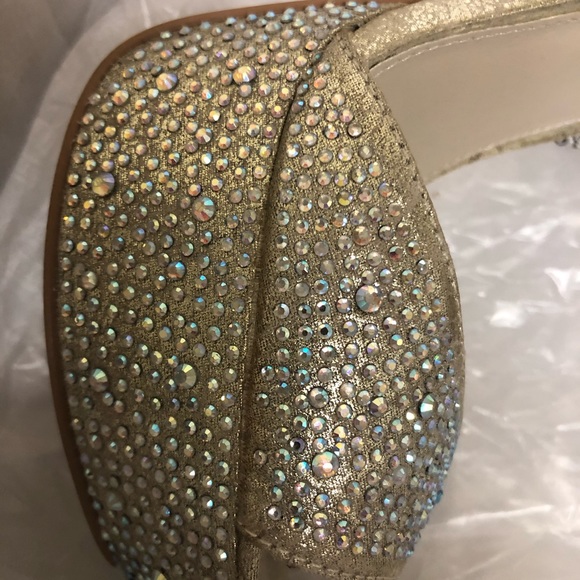 Steve Madden sequin platform sandals - Picture 4 of 8